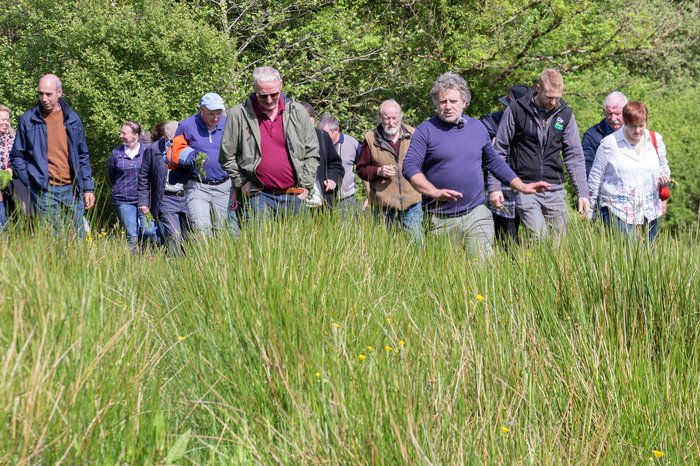 Farm Walk at Paddy McGurn's farm. Photo by Brian Farrell